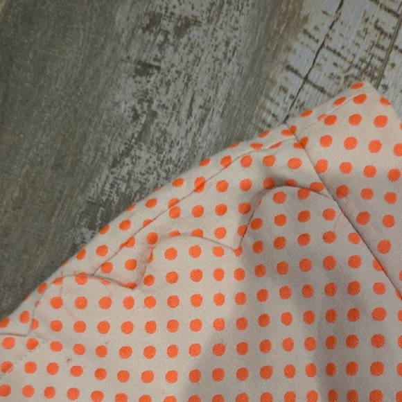 J. Crew High Waist Orange Shorts - Picture 3 of 5